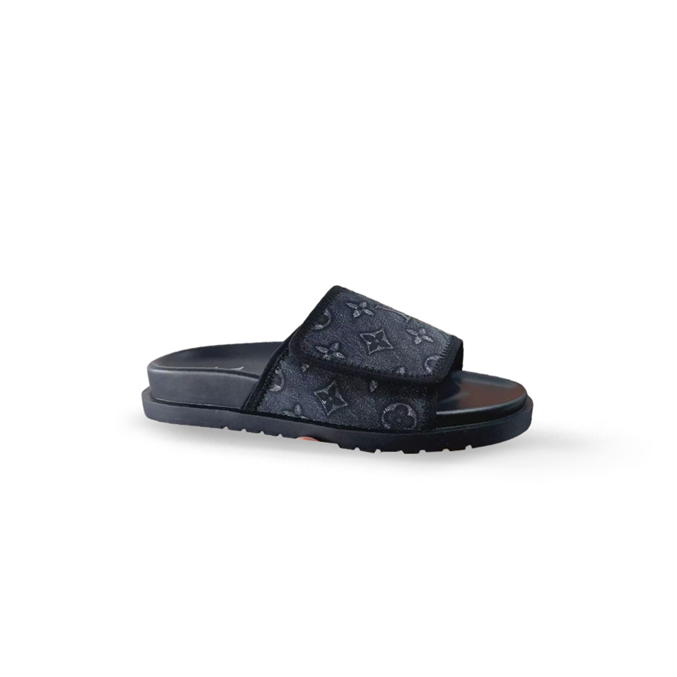 LOUIS VUITTON DENIM FLAT COMFORT MULE 